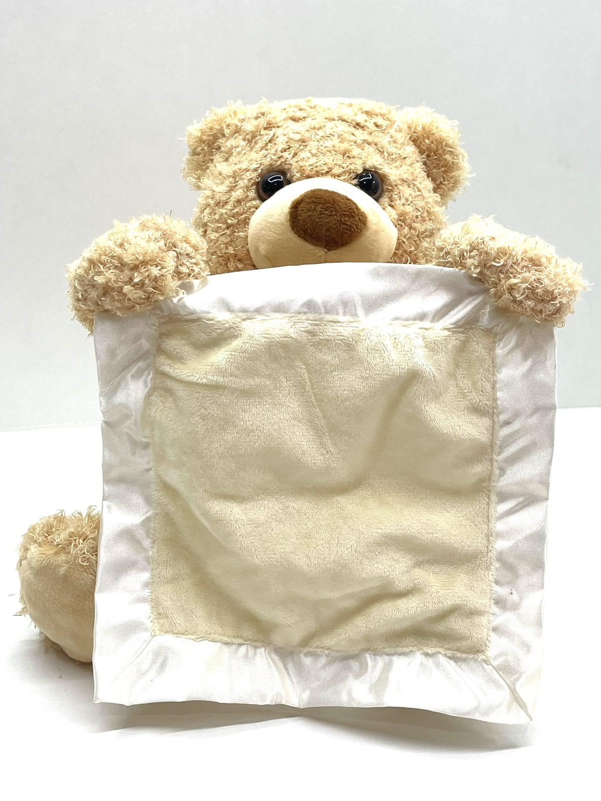 Мишка интерактивный TK Group Веселые прятки 27 см Бежевый (TK-77107) - фото 7