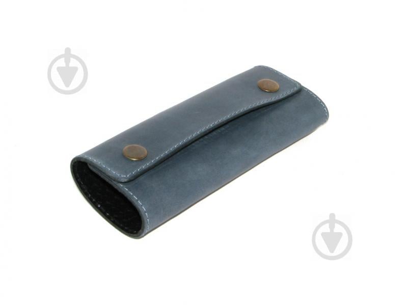 Ключница DNK Leather Голубой (DNK Keys-L col.B)