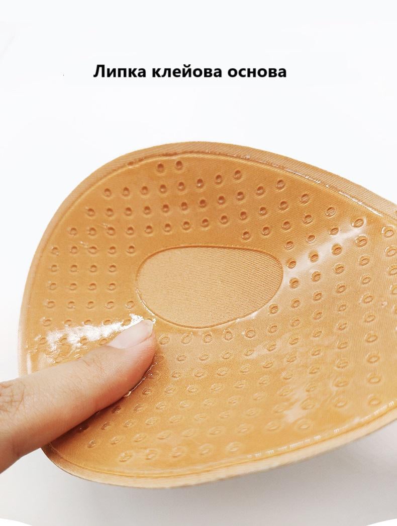 Бюстгальтер-невидимка Fly Bra Invisible круглий D Бежевий (29246 D) - фото 7