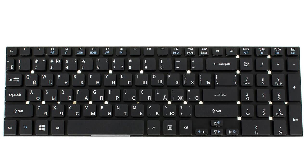 Клавиатура для ноутбука Acer Aspire V3-772 матовая (KB.I170A.402)