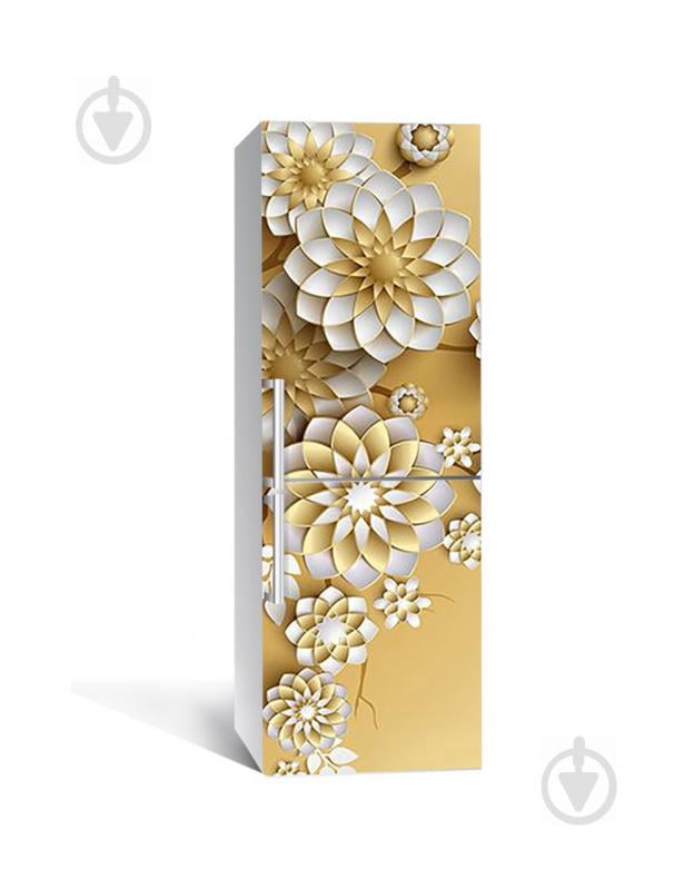 Наклейка на холодильник Zatarga «Бумажное искусство» 650х2000 мм виниловая 3Д наклейка декор на кухню