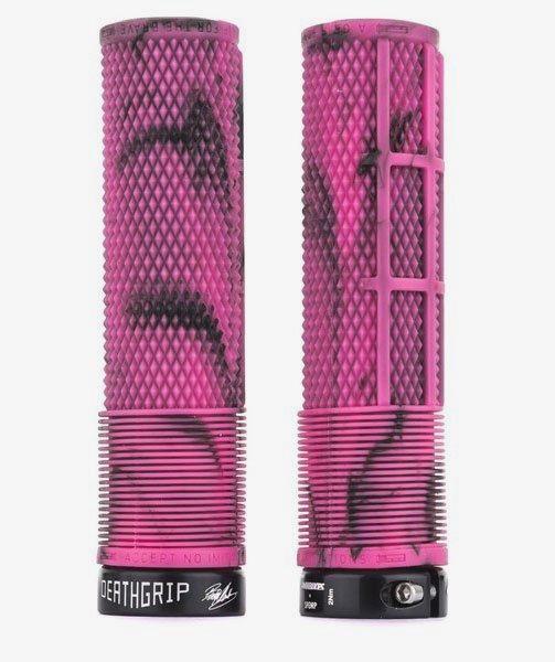 Грипсы DMR Brendog DeathGrip Thick A20 Flangeless Marble Pink (DMR-G-BREN2-THICK-MP)