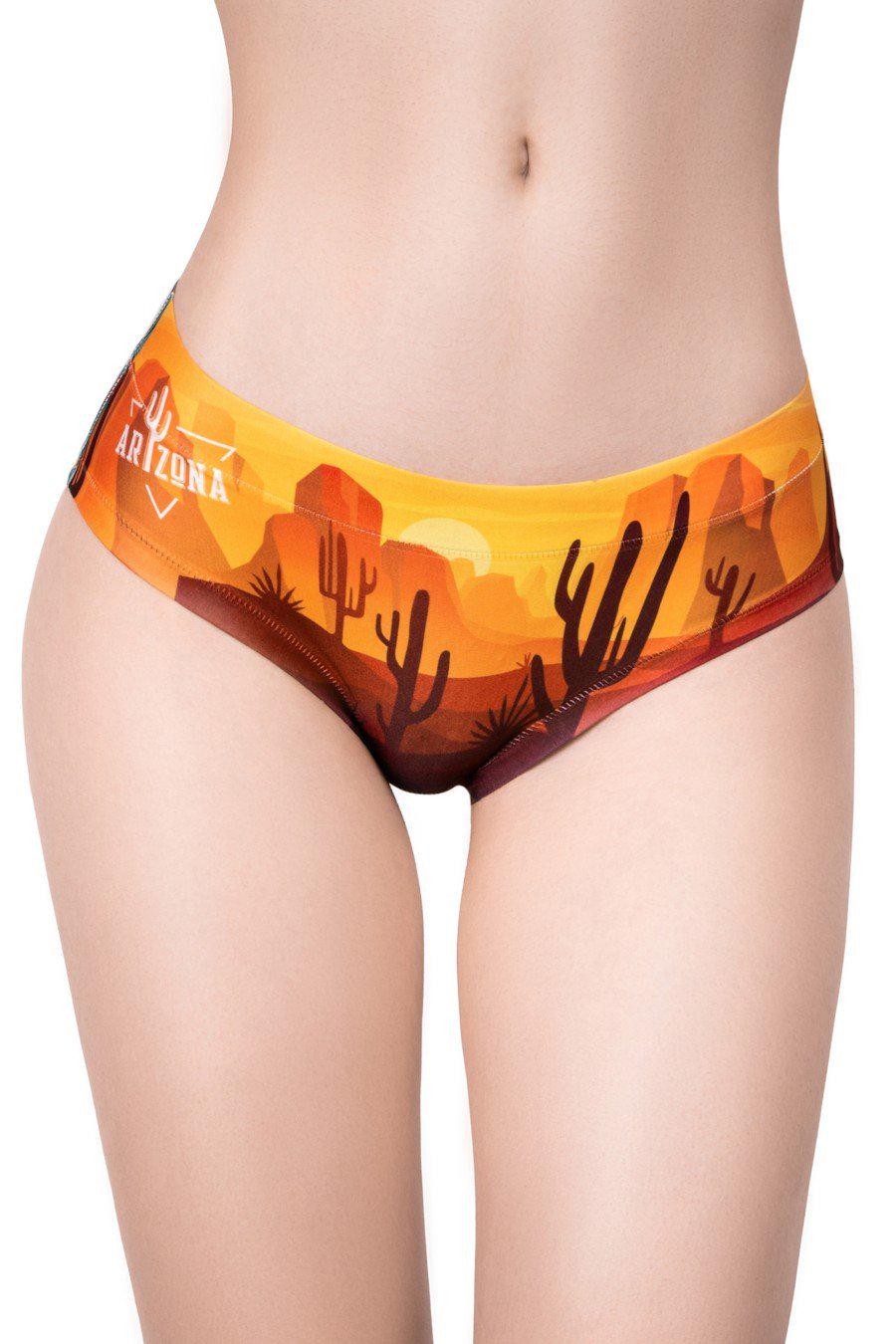 Трусики женские Mememe слип с ярким принтом XL Разноцветный (83562-59428-83)