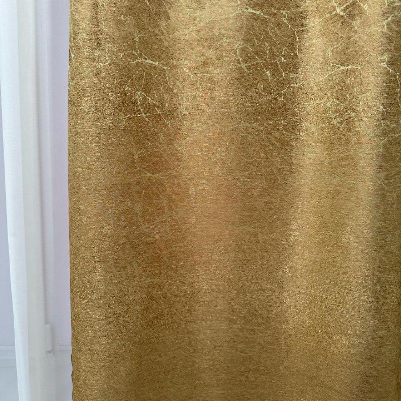 Шторы Лорен жаккардовые 1,5х2,7 м 2 шт. Золотой - фото 9 Шторы Лорен жаккардовые 1,5х2,7 м 2 шт. Золотой - фото 9