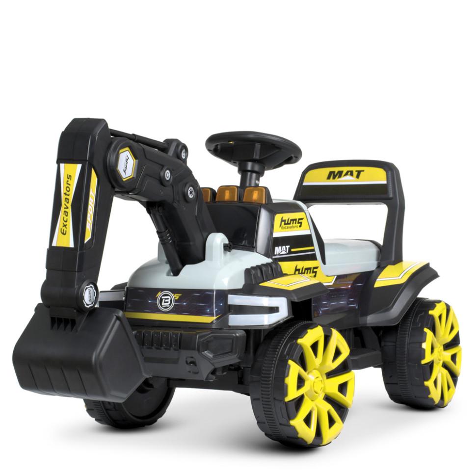Электромобиль детский Bambi Racer Трактор M 4838BR-6 Желтый