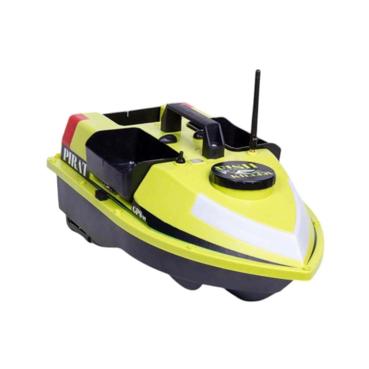 Човник для риболовлі Fish Killer Pirate з GPS 99 позицією 3 бункери до 2 кг до 600 м (2667664523)