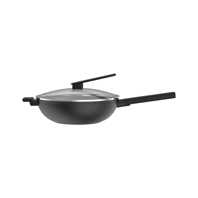 Сковорода антипригарная Mijia ZHIWUZHU Cooking Non-Stick Wok Mijia Custom MJCG0130 Black