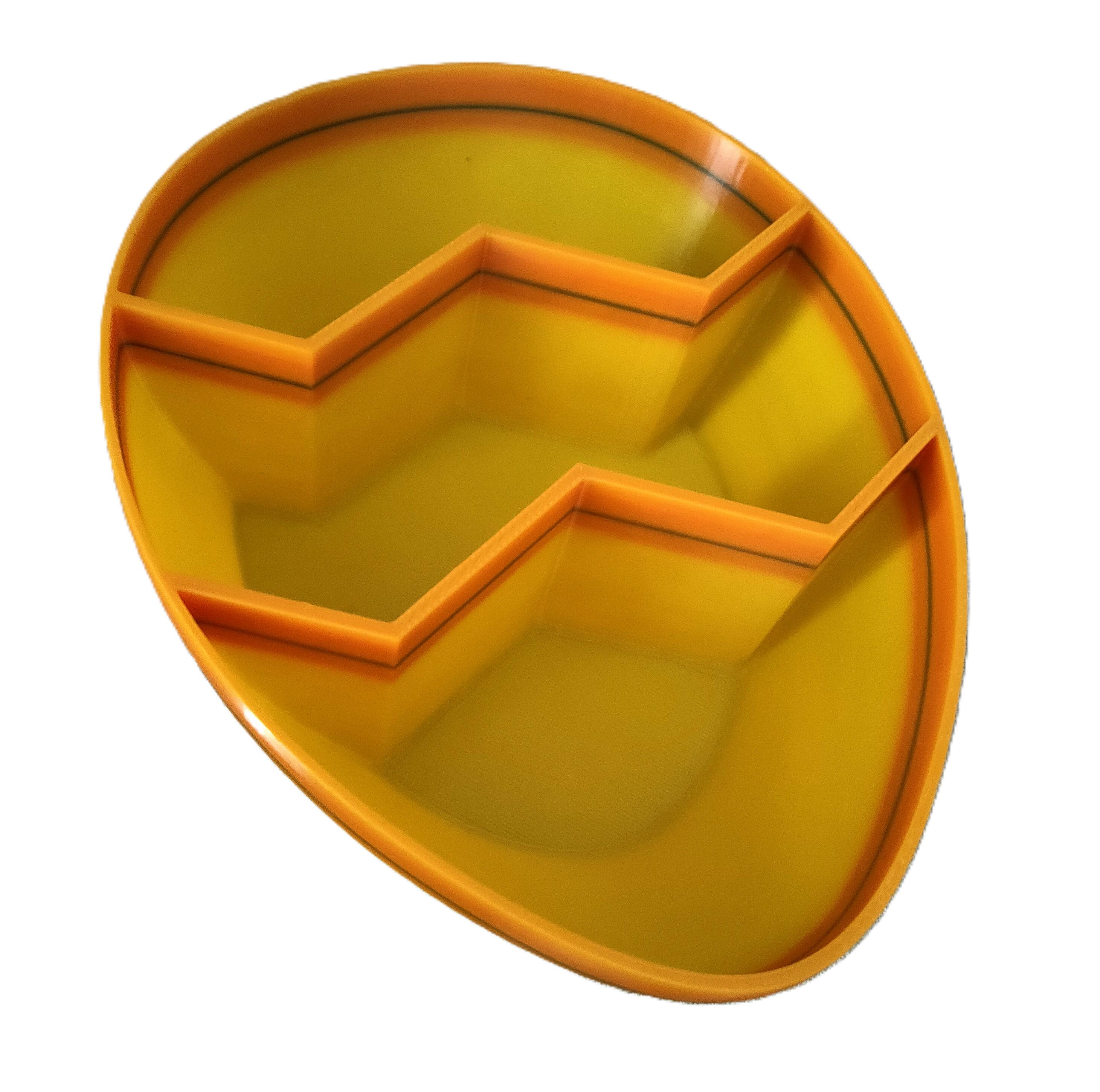 Конфета в форме яйца 145х186х55 мм Желтый (KON-115G-GVT) - фото 3