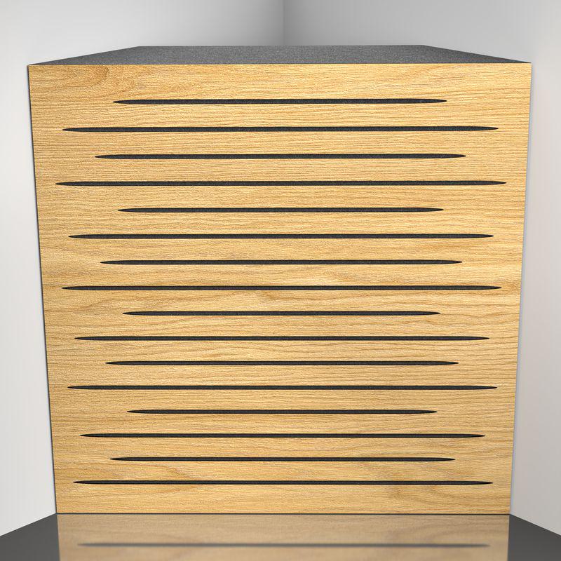 Бас ловушка Ecosound EcoTone Sherwood 50х50 см 100 мм Светлый дуб (1566)
