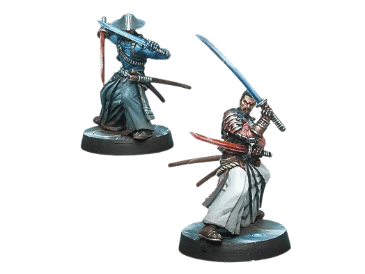 Набор миниатюр к игре INFINITY Miyamoto Mushashi Aristeia! outfit (2792694132)