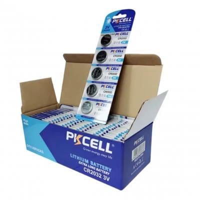 Батарейка литиевая PKCELL CR2032 BLISTER CARD 150 шт. Батарейка литиевая PKCELL CR2032 BLISTER CARD 150 шт.