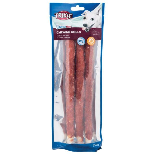Жевательные палочки Trixie Denta Fun утка 3 шт. 250 г 28 см