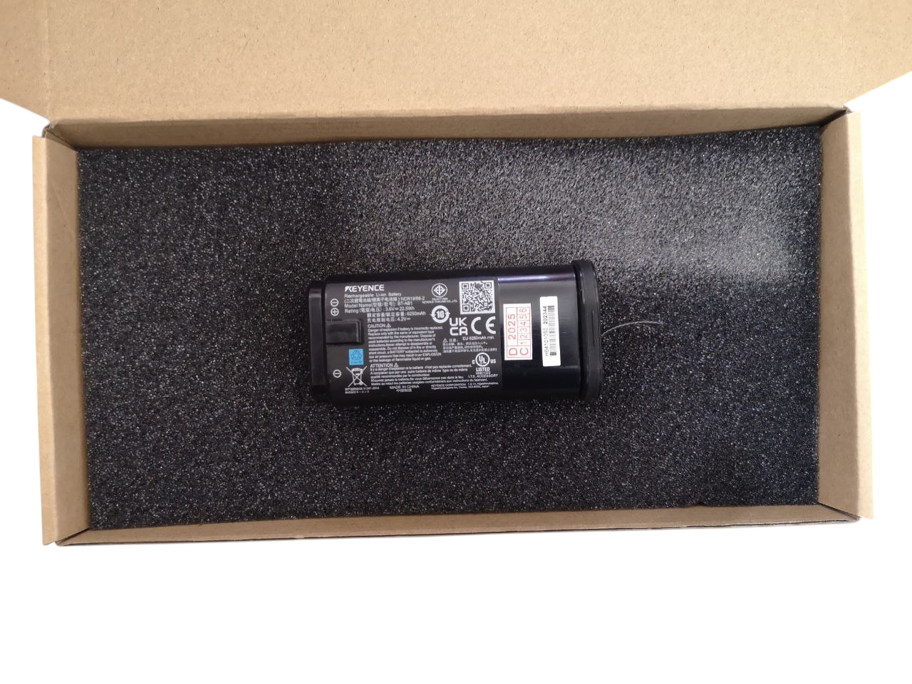 Акумулятор для Keyence BT-AB1/BT-A700 6250 mAh 22,5Wh (000011995)