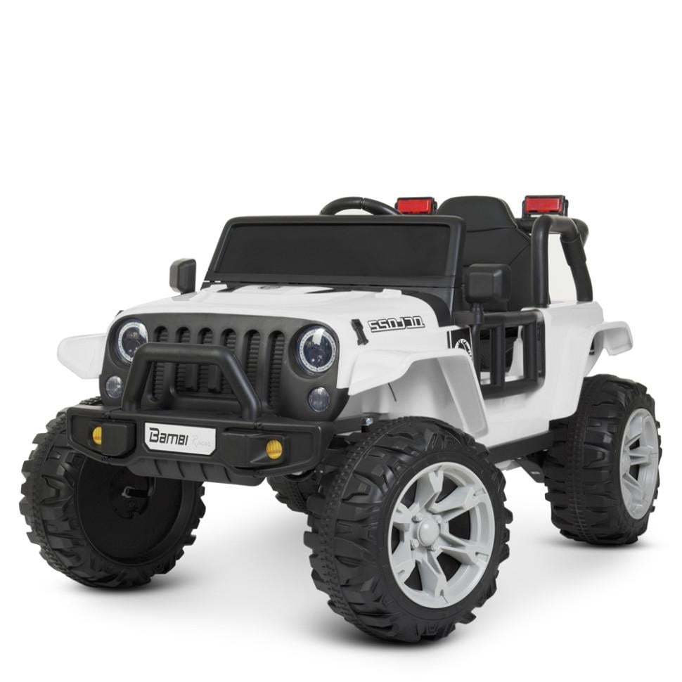 Дитячий електромобіль Джип Bambi Racer M 4282EBLR-1 до 30 кг (35420)