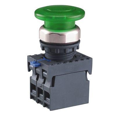 Кнопка керування CHINT NP8-11MD/13 Грибок 1NO+1NC 22 мм LED 220V IP65 Зелений (667284)