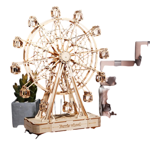 Конструктор Robotime Колесо огляду з музикою 28х10х34 см 232 деталей (VA-1430293492)