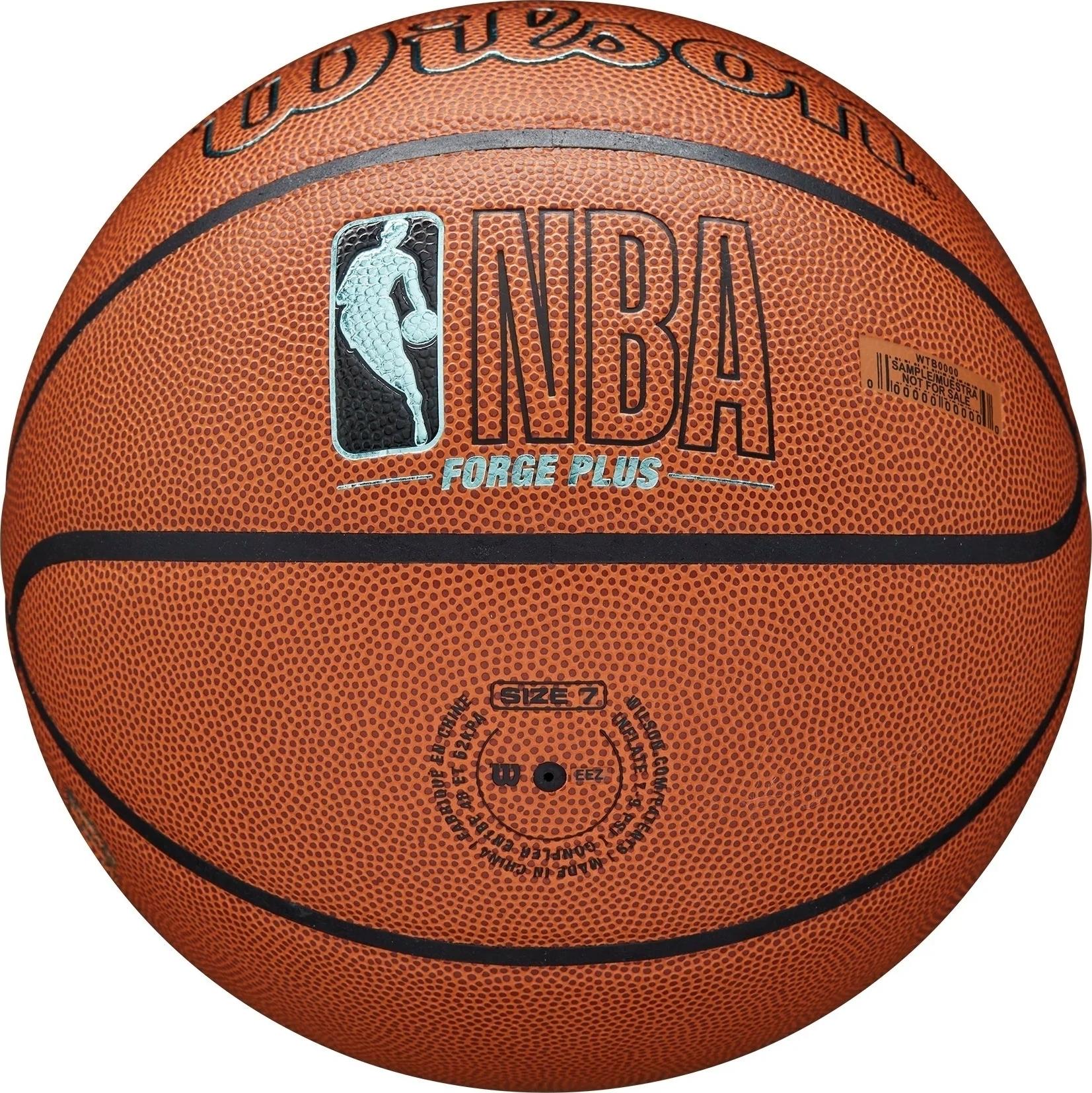 Баскетбольний м'яч Wilson NBA FORGE PLUS ECO р. 7 Помаранчевий (WZ2010901XB7) - фото 5 Баскетбольний м'яч Wilson NBA FORGE PLUS ECO р. 7 Помаранчевий (WZ2010901XB7) - фото 5