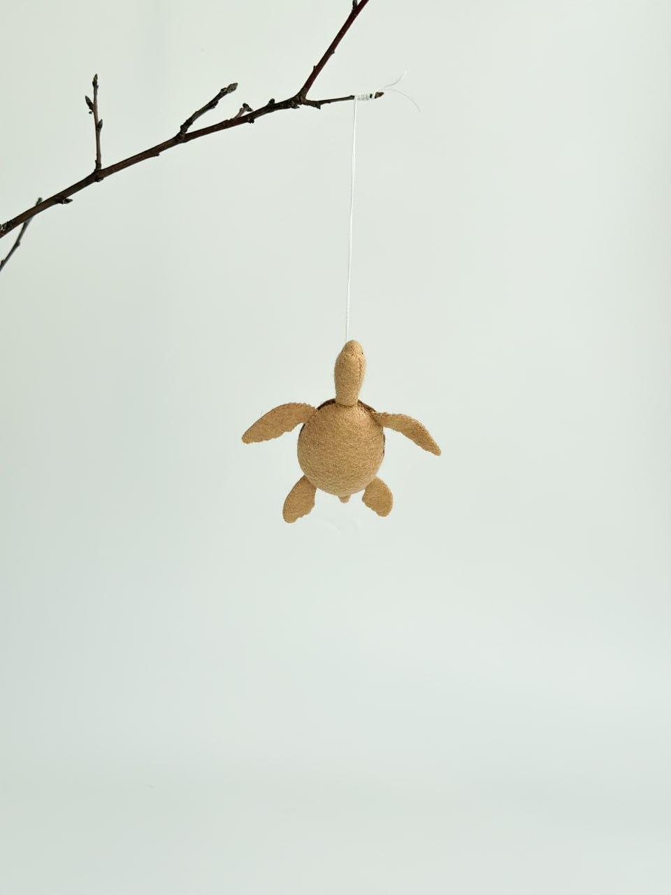 Мягкая игрушка фетровая морская черепаха ручная работа (29472346) - фото 4 Мягкая игрушка фетровая морская черепаха ручная работа (29472346) - фото 4