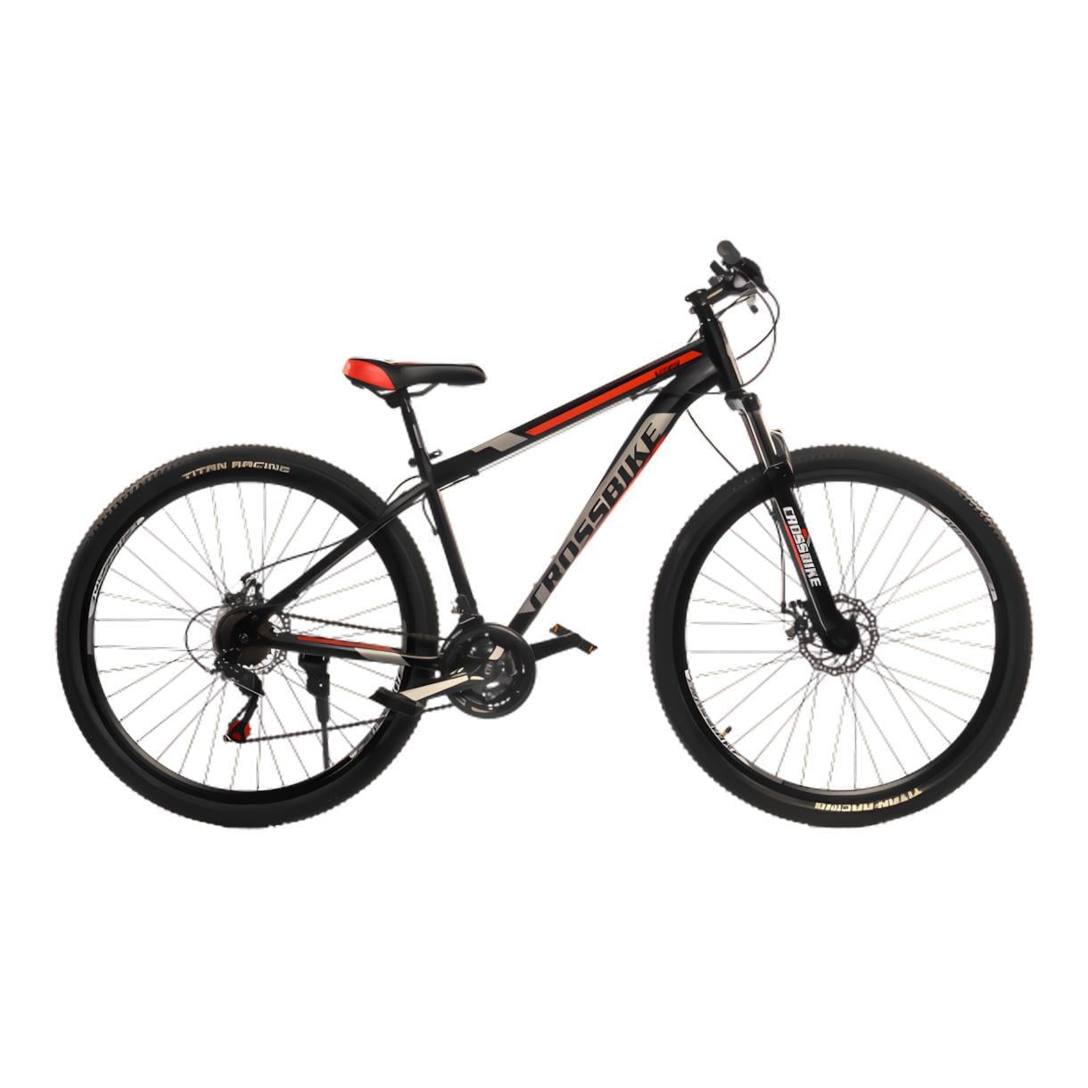 Велосипед CrossBike Storm 29"17" Чорний/Червоний (338)