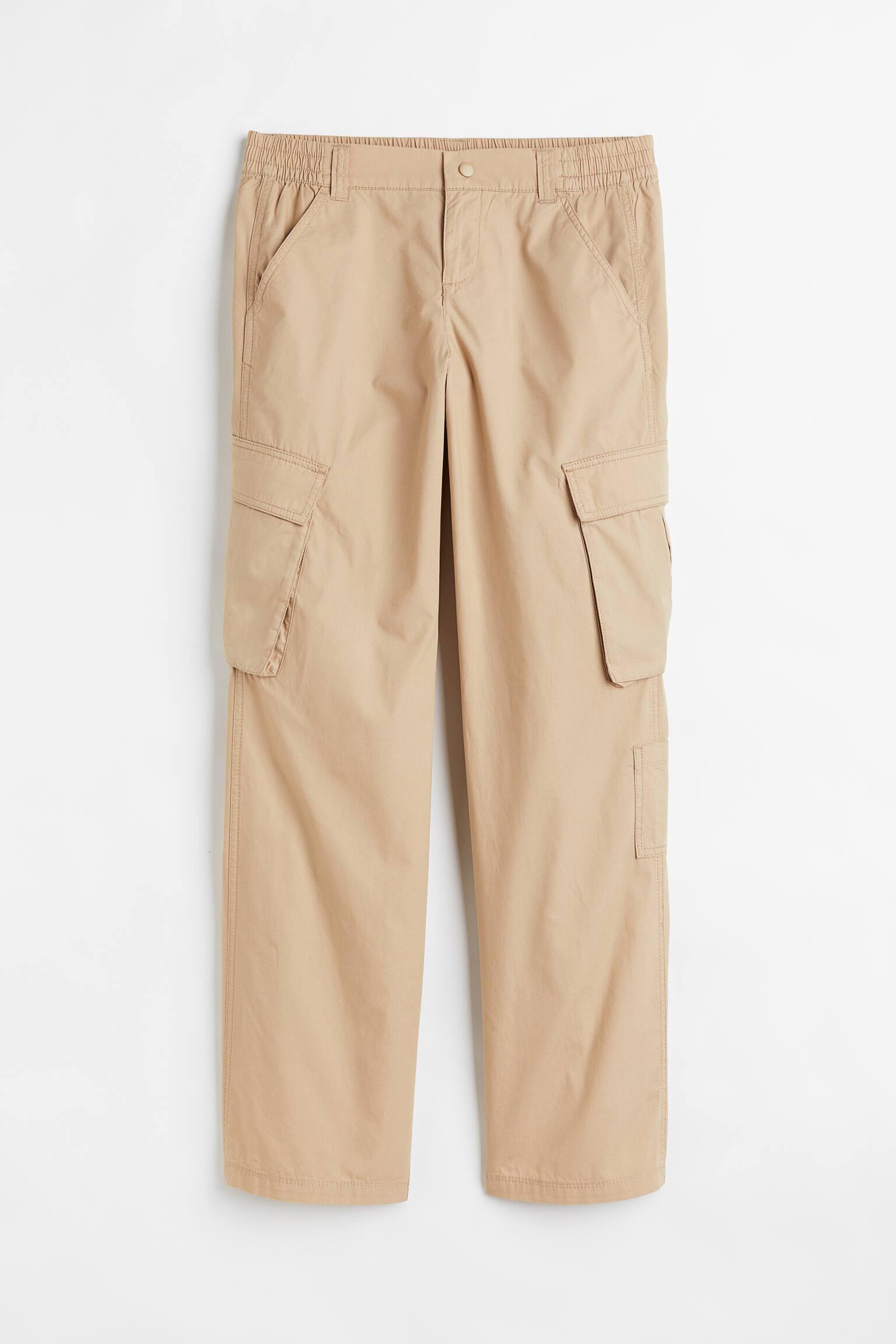 Штани H&M р. 38 Світло-бежевий (X17021059071)