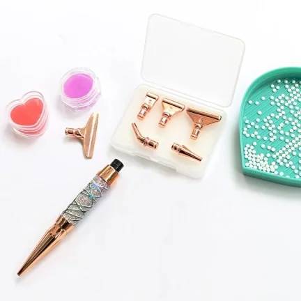 Стилус для алмазної мозаїки з наконечниками 6 шт. (Q00281) - фото 5