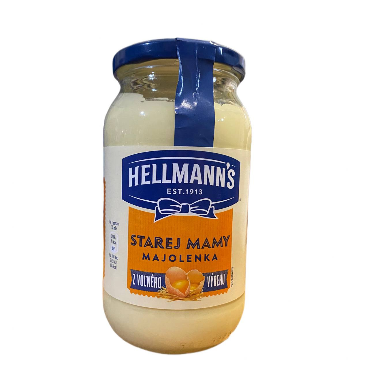 Майонез Hellmann’s Starej Mamy 405 мл (8720182108425)