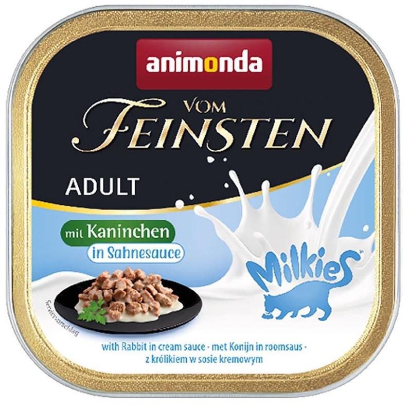 Корм влажный для кошек Animonda Vom Feinsten with rabbit с кроликом в сливочном соусе 100 г (1830807813)