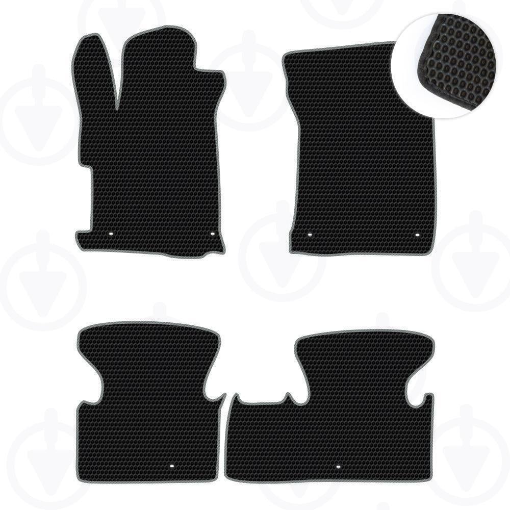 Комплект ковриков в салон Star-Tex для Acura ILX 2015-2022 р. EVA/Сота малая Черный/Серый (10001-02-21-42) Комплект ковриков в салон Star-Tex для Acura ILX 2015-2022 р. EVA/Сота малая Черный/Серый (10001-02-21-42)