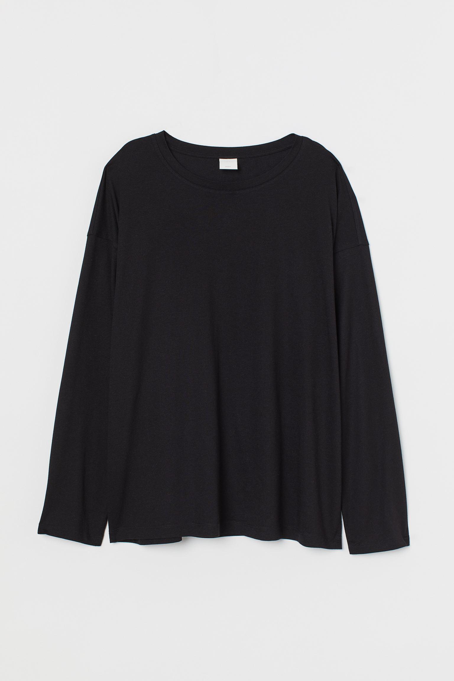 Лонгслив H&M XS Черный (10038989182)