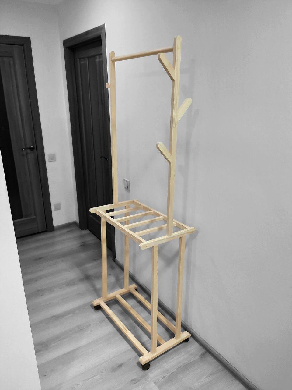 Стойка для одежды на колесиках с вешалкой (2534310463) - фото 3 Стойка для одежды на колесиках с вешалкой (2534310463) - фото 3