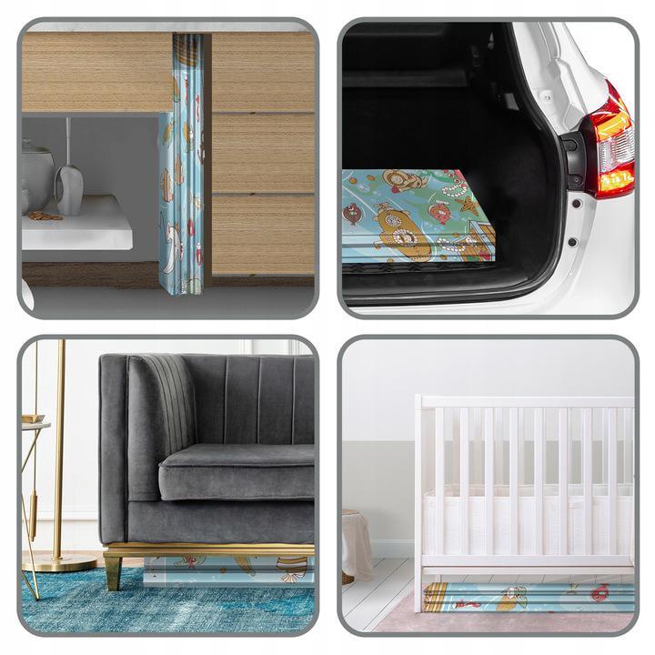 Килимок розвиваючий дитячий двосторонній Nukido NK-340 гіпоалергенний складаний 200х180х1 см (18822567) - фото 6 Килимок розвиваючий дитячий двосторонній Nukido NK-340 гіпоалергенний складаний 200х180х1 см (18822567) - фото 6