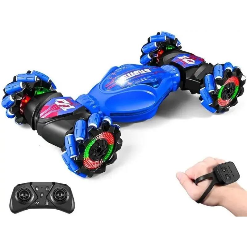 Машинка-оборотень на радиоуправлении 8818-108 с ручным управлением Синий (2374118553) - фото 4 Машинка-оборотень на радиоуправлении 8818-108 с ручным управлением Синий (2374118553) - фото 4