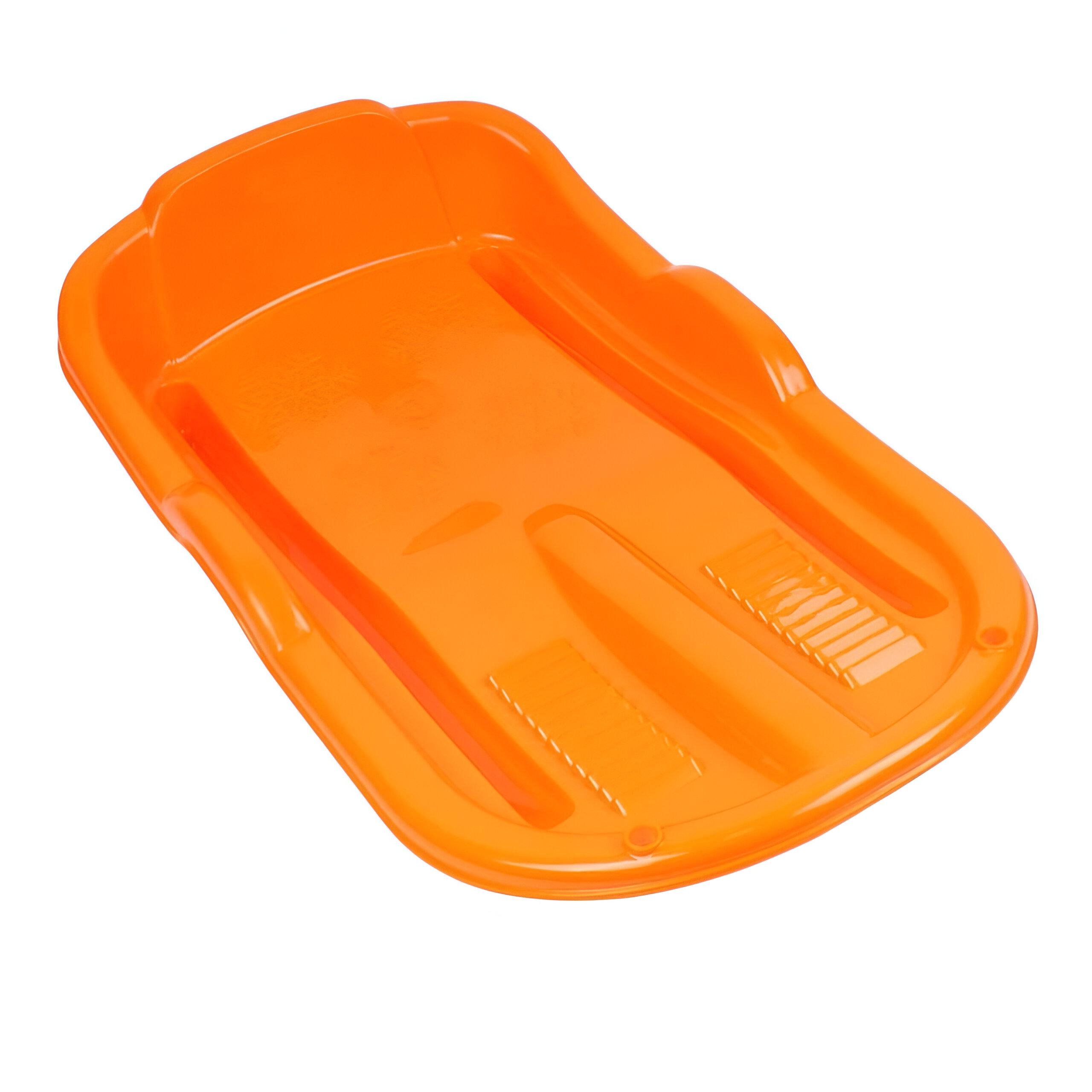 Санки пластикові Крижинка Technok Toys 5132 Помаранчевий (30155836)