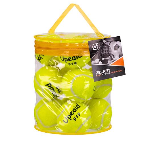 Мячи для большого тенниса Upeaid 919-12 12 шт. Салатовый (31773534) Мячи для большого тенниса Upeaid 919-12 12 шт. Салатовый (31773534)