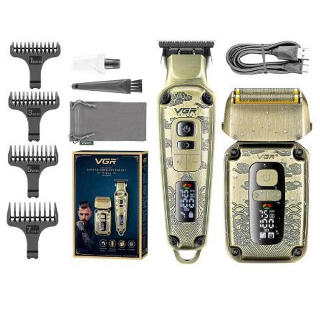 Набір для стрижки та гоління VGR V-641 шейвер/бритва