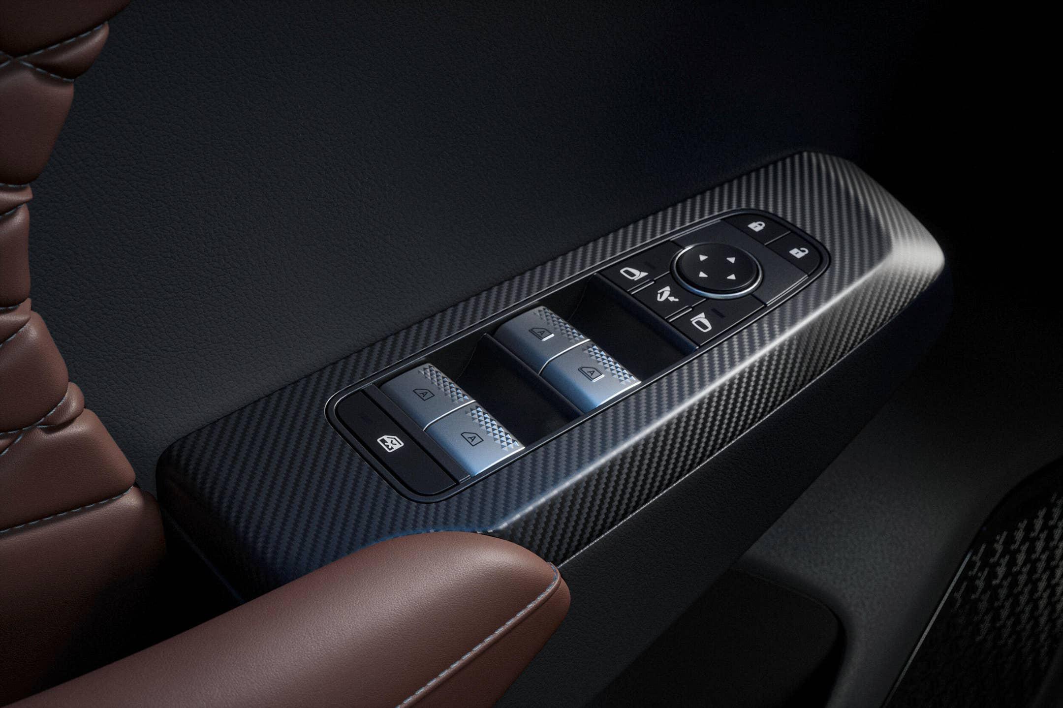 Накладки на підлокітники Mitsubishi Outlander 4 2022-2025 MZ360685EX 4 шт. Карбон (27455795) - фото 3 Накладки на підлокітники Mitsubishi Outlander 4 2022-2025 MZ360685EX 4 шт. Карбон (27455795) - фото 3