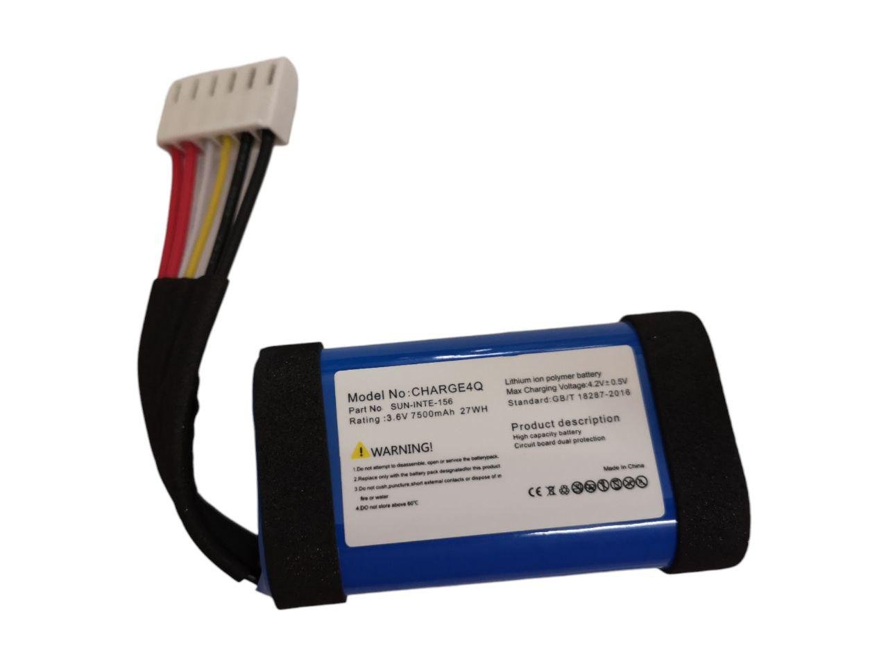 Акумулятор для JBL Charge 4Q/SUN-INTE-156 7500 mAh 27Wh (000012474)