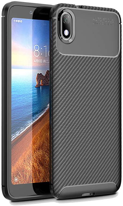Чехол накладка Auto Focus Carbon для Xiaomi Redmi 7A Black (20069-2B)