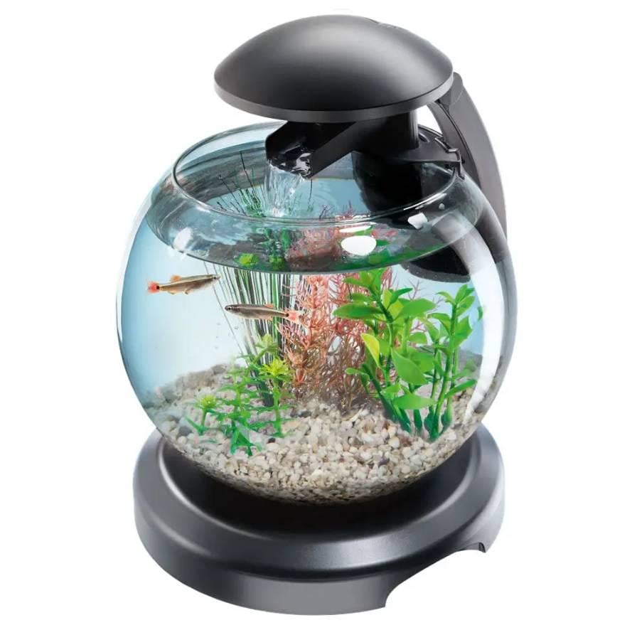 Аквариумный набор для петеста и золотой рыбки Tetra Cascade Globe 6,8 л Черный (4004218211827) Аквариумный набор для петеста и золотой рыбки Tetra Cascade Globe 6,8 л Черный (4004218211827)