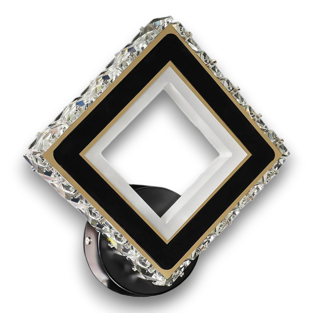 Бра Light House SY-19158/1W BK+CR 32W 240х230х60 мм Черный/Хром (77962)