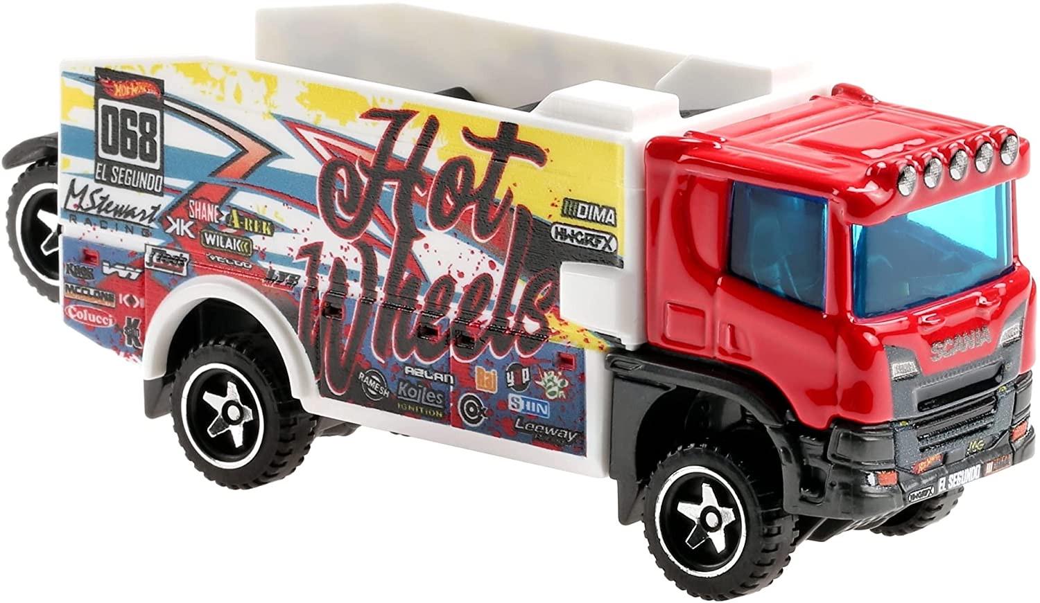 Грузовик-трейлер Hot Wheels Scania Rally Truck (GRV11)