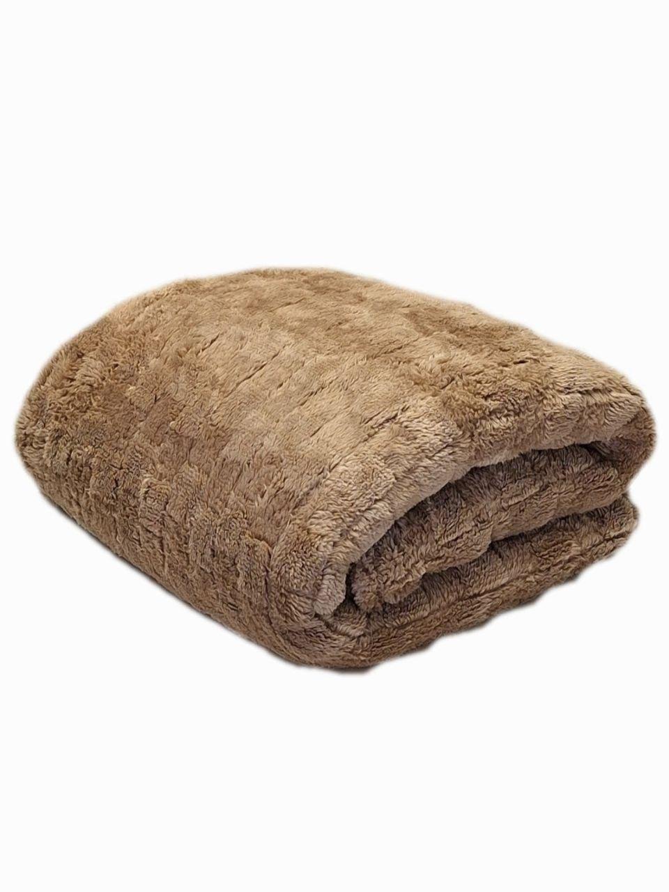 Плед полуторный флисовый Colorful Home Мозаика 150x200 см Коричневый (1269) - фото 1 Плед полуторный флисовый Colorful Home Мозаика 150x200 см Коричневый (1269) - фото 1