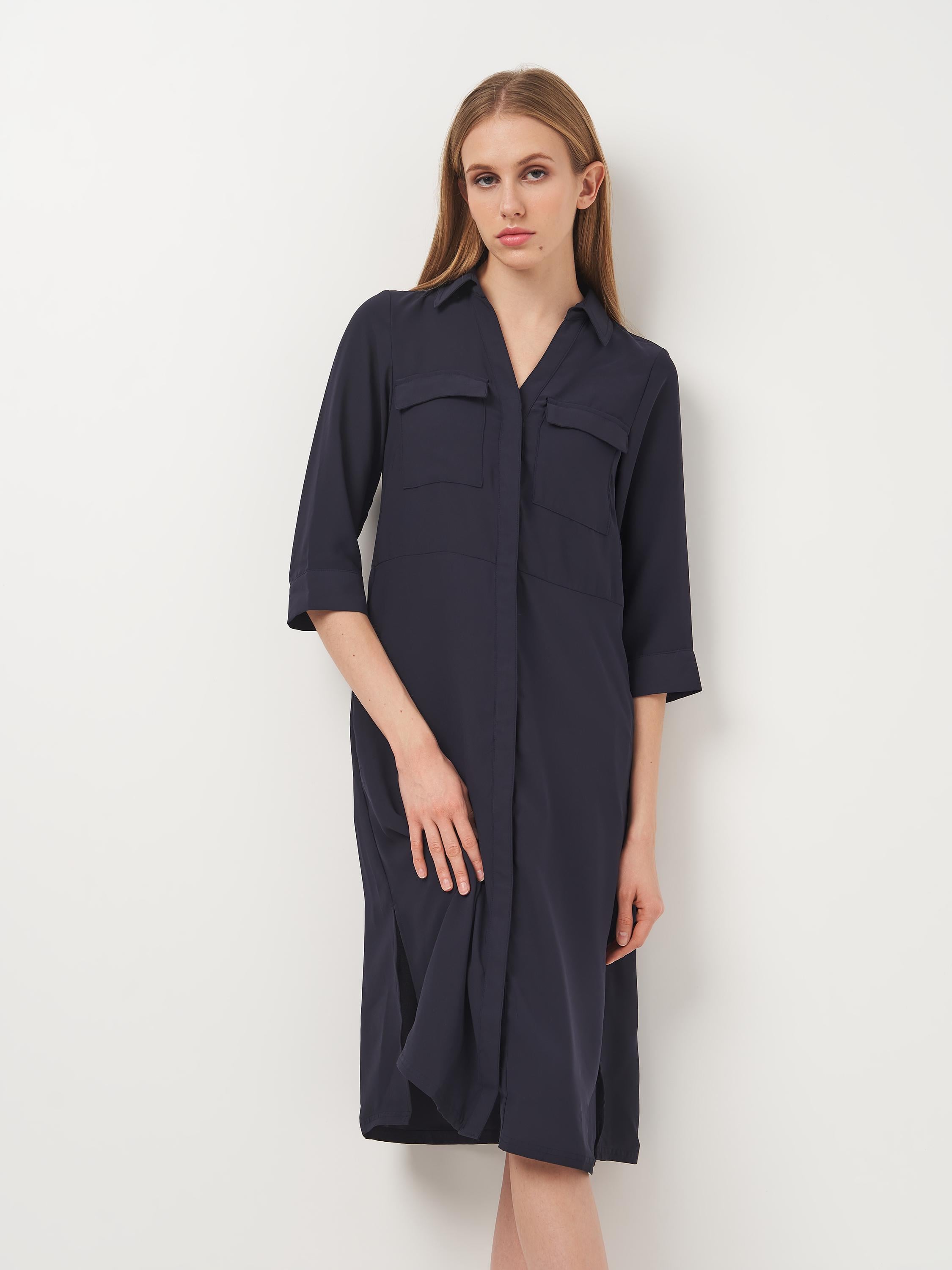 Сукня жіноча H&M р. 34 Темно-синій (15088585650)
