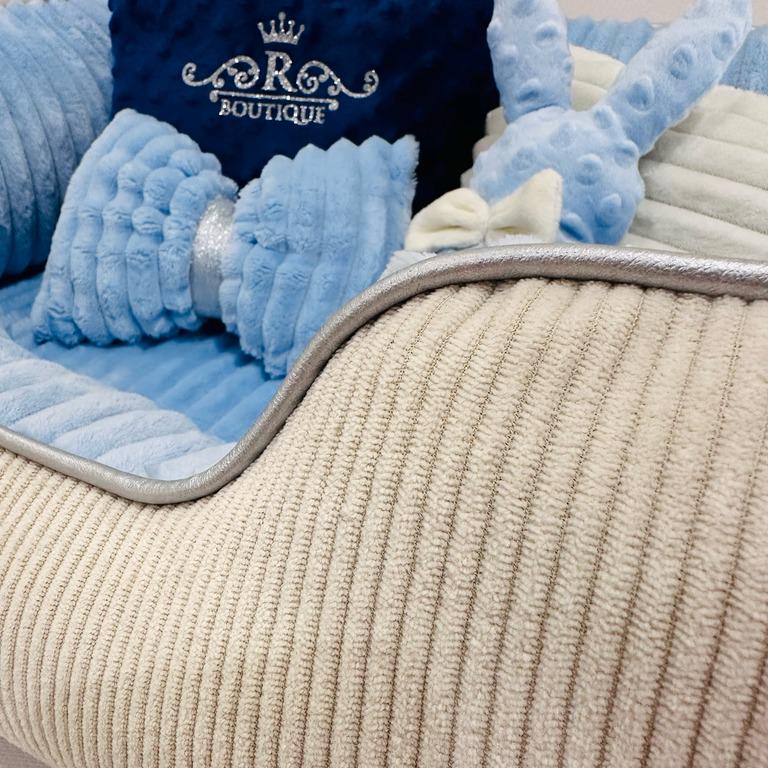 Лежанка для собак Amore mio Cane Бридж Boutique до 8 кг 70х50х23 см (DB-0091) - фото 2 Лежанка для собак Amore mio Cane Бридж Boutique до 8 кг 70х50х23 см (DB-0091) - фото 2