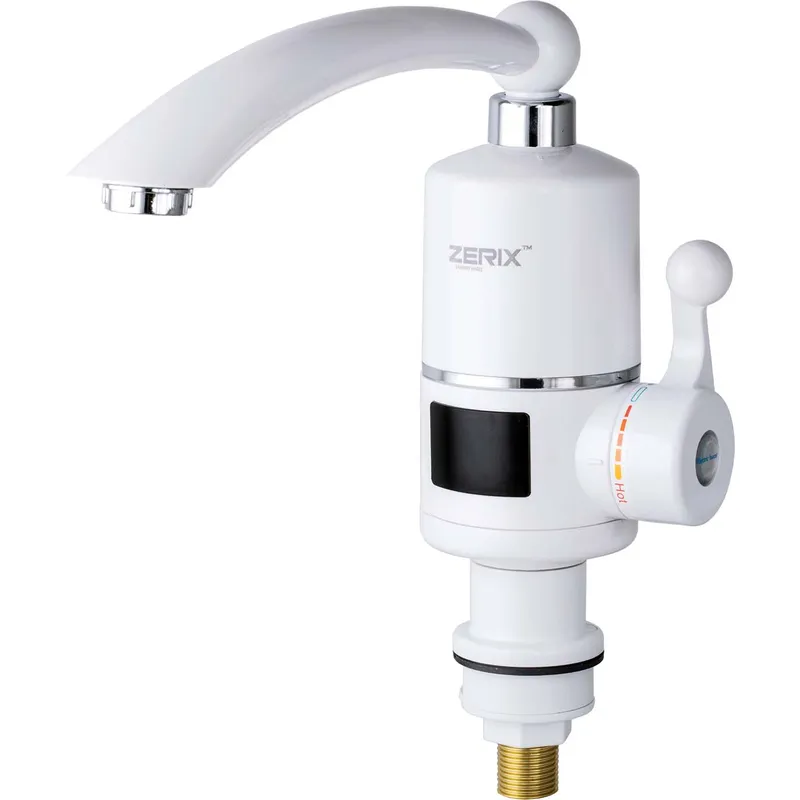 Проточный водонагреватель Zerix ELW16-E с индикатором температуры (ZX2785)