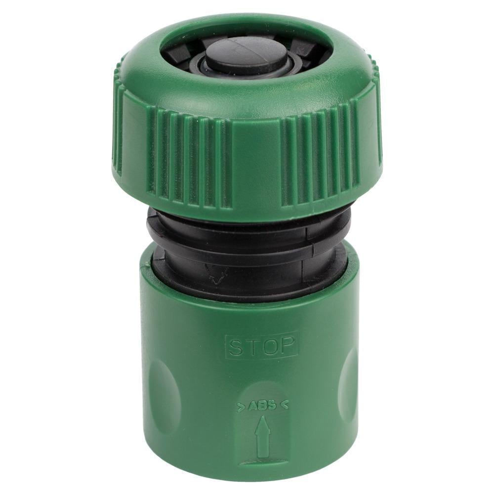 Коннектор быстросъемный Grad ABS 1/2" с аквастопом для шланга 3/4" (5016125)