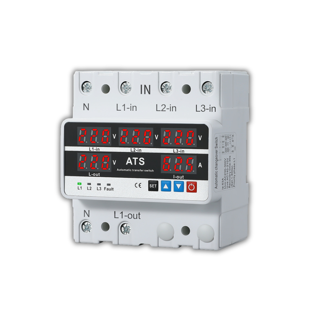 Автоматический-переключатель фаз 63А 5D (30472083) - фото 2