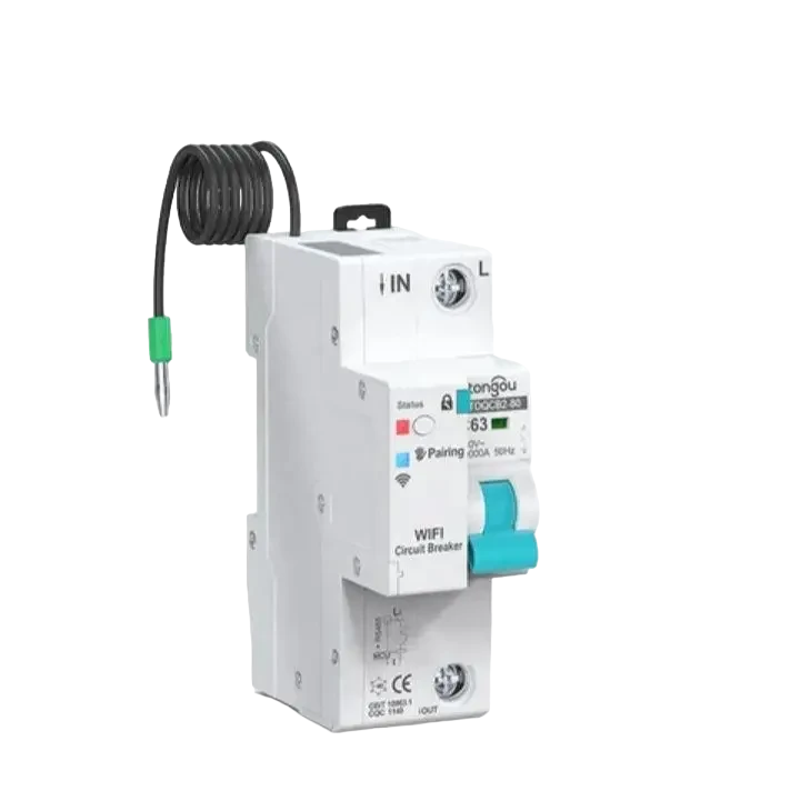 Автоматичний вимикач з Wi-Fi керуванням TONGOU Smart Circuit Breaker 1p/63А/10кА