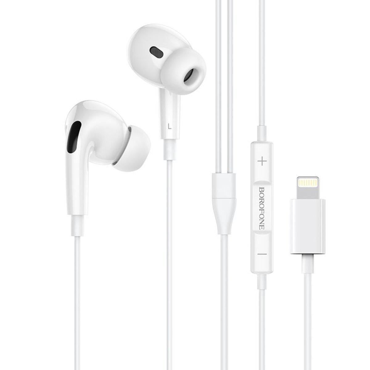 Наушники Borofone BM30 Series Lightning White (BM30PLW)