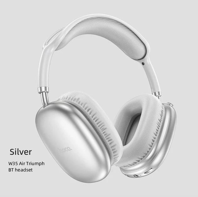 Наушники Hoco W35 Air Wireless Bluetooth Silver (000340) - фото 5